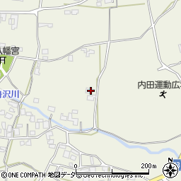 長野県松本市内田995周辺の地図