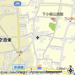 長野県松本市笹賀下小俣2219周辺の地図