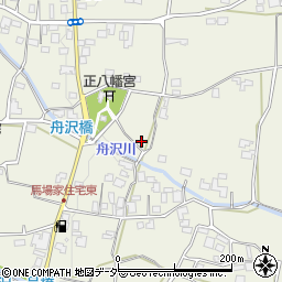 長野県松本市内田979周辺の地図