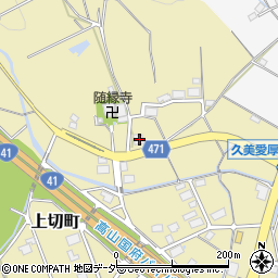 岐阜県高山市上切町465周辺の地図