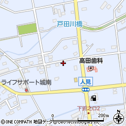 埼玉県深谷市人見650周辺の地図