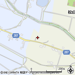 長野県松本市内田1285-イ周辺の地図