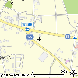 茨城県古河市東山田4175周辺の地図