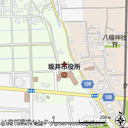 坂井市防災センター周辺の地図