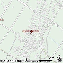 福井県坂井市三国町米納津周辺の地図
