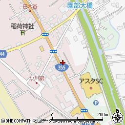 茨城県小美玉市田木谷78周辺の地図