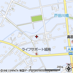 埼玉県深谷市人見660周辺の地図