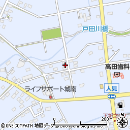 埼玉県深谷市人見659周辺の地図