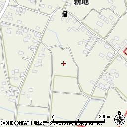 茨城県八千代町（結城郡）新地周辺の地図