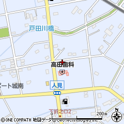 埼玉県深谷市人見636周辺の地図