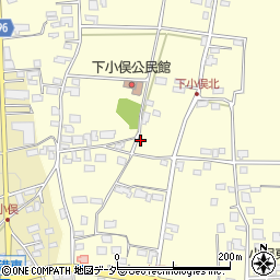 長野県松本市笹賀下小俣2213周辺の地図