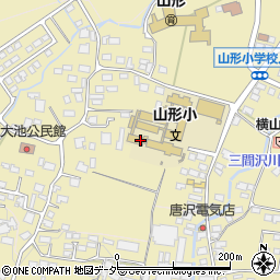 長野県東筑摩郡山形村3864周辺の地図