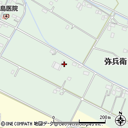 埼玉県加須市弥兵衛259周辺の地図