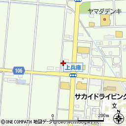 福井県坂井市坂井町上兵庫38-9周辺の地図