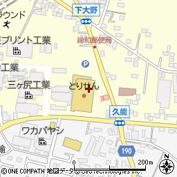 フラワーショップエバグリーン　とりせん店周辺の地図