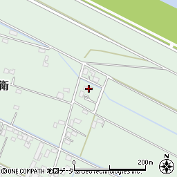 埼玉県加須市弥兵衛105周辺の地図