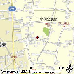 長野県松本市笹賀下小俣2287周辺の地図