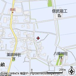 福井県坂井市丸岡町長畝33周辺の地図