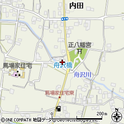 長野県松本市内田453周辺の地図