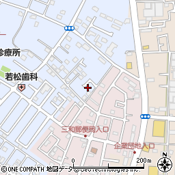 茨城県古河市新久田206-9周辺の地図