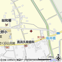 茨城県古河市下大野706周辺の地図