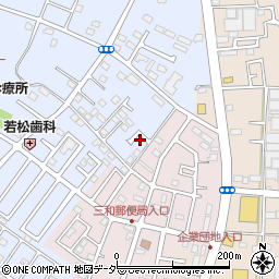 茨城県古河市新久田206-12周辺の地図