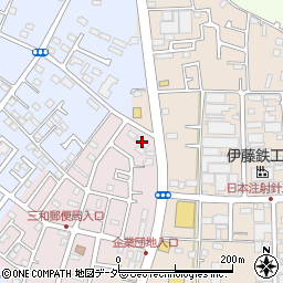 jyoty 古河三和店周辺の地図