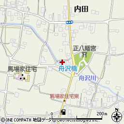 長野県松本市内田452周辺の地図