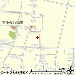 長野県松本市笹賀下小俣2145周辺の地図