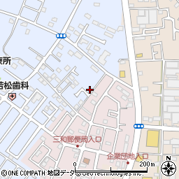 茨城県古河市新久田206-3周辺の地図