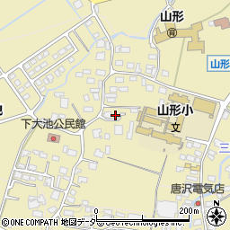長野県東筑摩郡山形村3836周辺の地図
