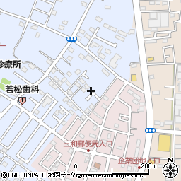 茨城県古河市新久田206-6周辺の地図