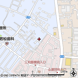 茨城県古河市新久田206-4周辺の地図