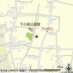 長野県松本市笹賀下小俣2295周辺の地図