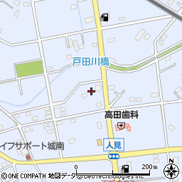 埼玉県深谷市人見654周辺の地図