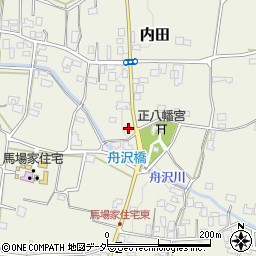長野県松本市内田451周辺の地図