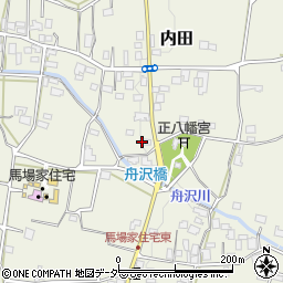 長野県松本市内田450周辺の地図