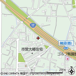 埼玉県熊谷市柿沼449-14周辺の地図