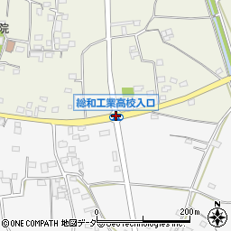 総和工高入口周辺の地図