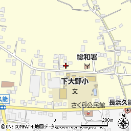 茨城県古河市下大野752周辺の地図