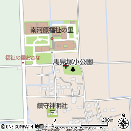 馬見塚公園トイレ周辺の地図