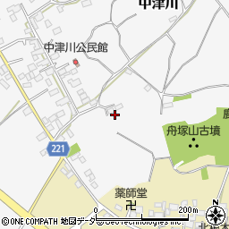 茨城県石岡市中津川481周辺の地図