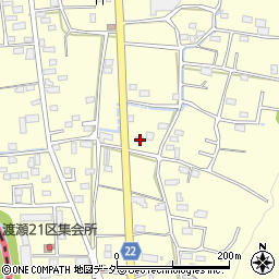 埼玉県児玉郡神川町渡瀬878-2周辺の地図