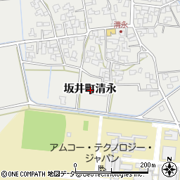 福井県坂井市坂井町清永周辺の地図