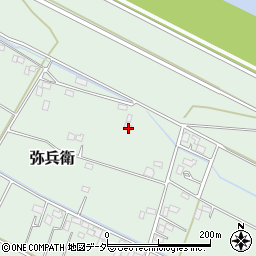 埼玉県加須市弥兵衛677周辺の地図