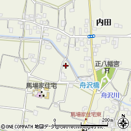 長野県松本市内田418周辺の地図