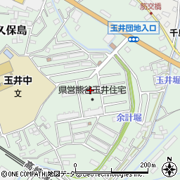 県営熊谷玉井住宅Ｃ号棟周辺の地図
