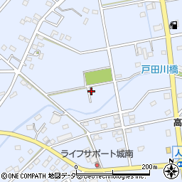 埼玉県深谷市人見605周辺の地図