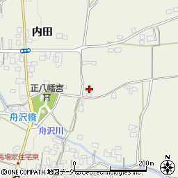 長野県松本市内田669周辺の地図