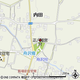 長野県松本市内田973周辺の地図